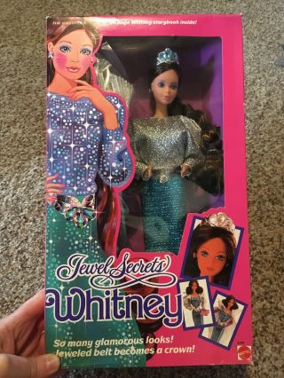 Jewel Secrets Whitney Barbie Doll 1986 Mattel 3179