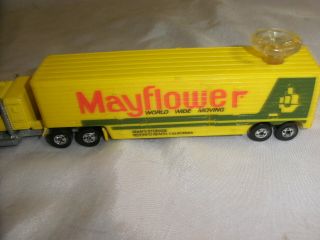 Vintage Hot Wheels Steering Rigs MAYFLOWER Semi Truck 3