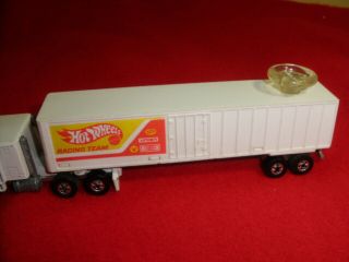 Vintage Hot Wheels Steering Rigs HOT WHEELS Racing Team Semi Truck 3