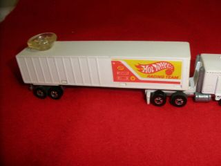 Vintage Hot Wheels Steering Rigs HOT WHEELS Racing Team Semi Truck 5