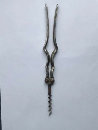 Unusual Antique Vintage Corkscrew (fake?)