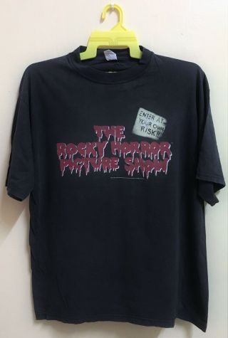 Vintage Rocky Horror Picture Show T - Shirt Movie Cult Gore
