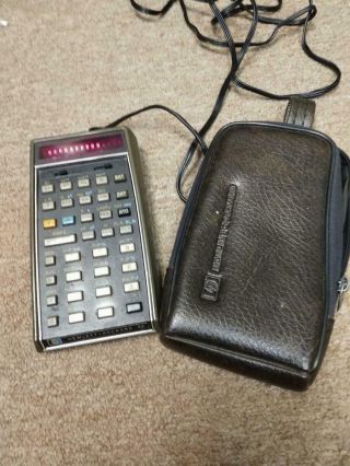 Vintage Hp - 55 - Programmable Scientific Calculator From Hewlett Packard - Rare