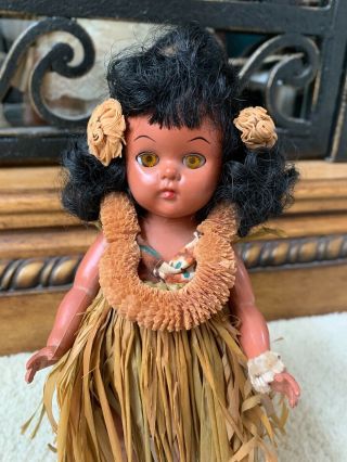 RARE Vintage Vogue Virga Playmates Lolli Lolly Pop Doll Black African American 3