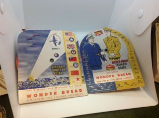 Aircraft Spotter Dial Advertising Wonder Bread World War Ii Wwii & Army Navy 2