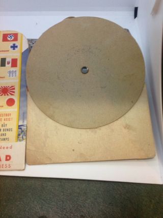 Aircraft Spotter Dial Advertising Wonder Bread World War II WWII & army navy 2 7
