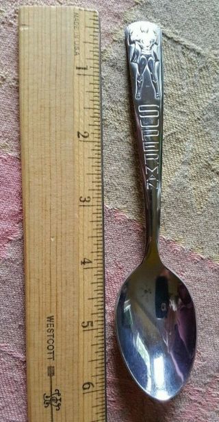 Rare Vintage 1966 Superman Spoon From The Superman Eating Set -