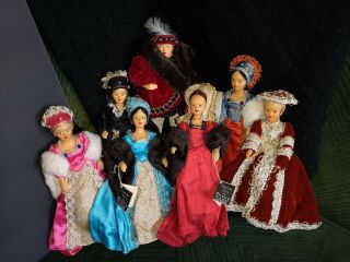 Vintage Peggy Nisbet King Henry VIII & 6 Wives England 2