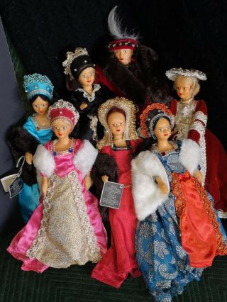 Vintage Peggy Nisbet King Henry VIII & 6 Wives England 5