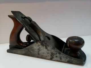 Vintage 4 1/2 Wood Plane With Waffle Bottom