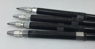 Vintage DIXON El Dorado 163 Mechanical Drafting Tool Leadholder Drawing Pencils 3
