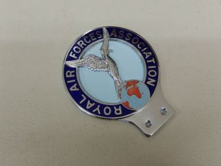 Vintage Boxed RAFA Royal Air Force Association Car Badge Auto Emblem 4
