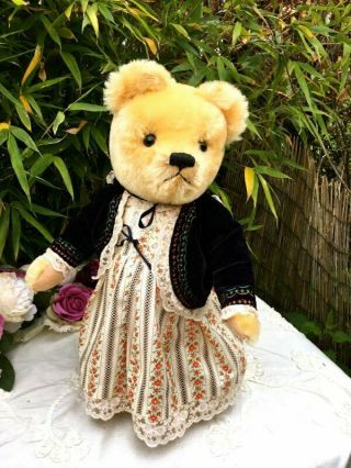 Antique / Vintage 20 Inch Farnell Mohair Teddy Bear With Label