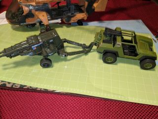 Vintage 1984 GI JOE VAMP / HAL JEEP SEARS EXCLUSIVE Rare Very 4