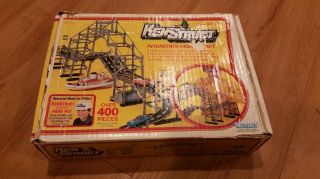 Vintage 1979 Kenner Kenstruct Interstate Highway Set