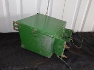 Fender Mount Tractor Automatic Radio Green John Deere Vintage 6