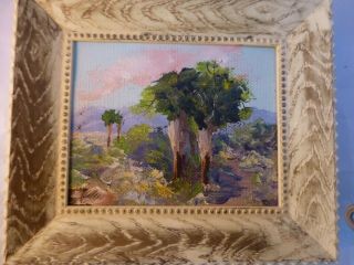 Vintage Painting By The Late & Listed California Artist Thomas F.  Goff 1890 - 1984