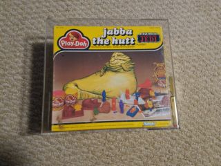 Vintage Kenner Star Wars (1983) Jabba The Hutt Play - Doh In Factory Box