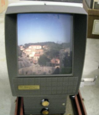 Vintage Tdc Vivid 761 35 Mm Stereo Slideprojector & Stereo Realist F2.  8 Camera