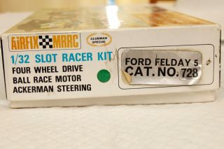 Airfix MRRC Felday Ford 4wd old vintage 60 ' s boxed kit. 6