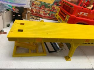 VINTAGE 1965 TOPPER TOYS JOHNNY EXPRESS TRACTOR TRAILER TRUCK FLATBED BOX 2