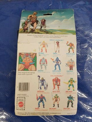 He - Man Masters of the Universe - Vintage 1982 - 1983 NO 5040 5