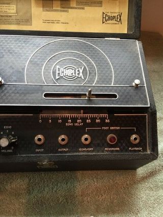 Vintage 70 ' s Maestro Echoplex EP - 3,  Tape Delay Delay, 6