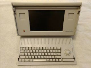 Apple Macintosh Portable M5120 Vintage Computer With Case,  Many