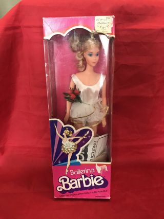 Vintage Barbie 1975 Ballerina Doll No.  9093 Nrfb
