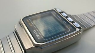 Seiko Memo Diary Vintage LCD Digital Watch UW02 - 0010 - Lovely example 4