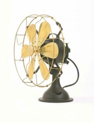 16 " Blade Electric Table Desk Fan Oscillating Work 3 Speed Vintage Antique Style