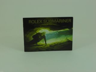 Rolex Booklet Vintage Submariner Instruction 1995