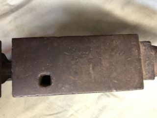 Charles Parker No.  3 Bench Anvil Vise 1877 Antique Vintage Rare Blacksmith 5