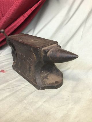 Charles Parker No.  3 Bench Anvil Vise 1877 Antique Vintage Rare Blacksmith 6