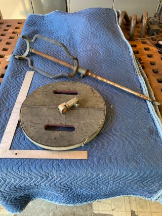 Antique Fire Fighting Portable Monitor Stand