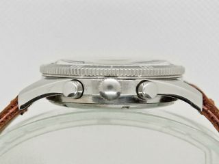 Vintage 60´s VOLTAIRE Chronograph Yema Daytona Valjoux 7734 Diver ' s 100m SSteel 4