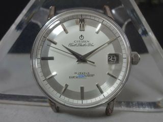 Vintage 1964 Citizen Automatic Watch [citizen Auto Dater Uni] 19 Jewels