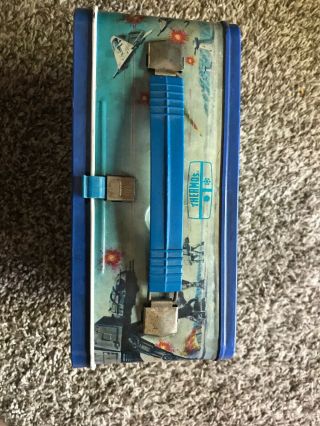 VINTAGE LUNCH BOX STAR WARs EMPIRE STRIKES BACK 1980 & WITH THERMOS 2