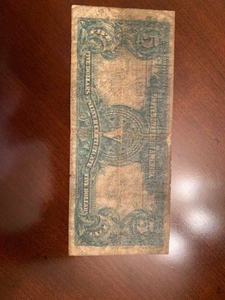 Vintage Silver Certificate Currency $5 Five Dollar Note Bill 1899 Indian Chief 6