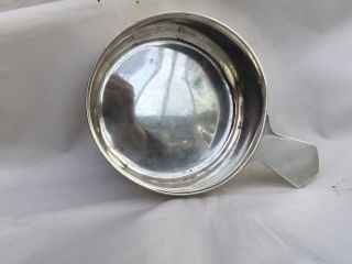 A Large Vintage Tiffany Sterling Silver Porringer Bowl - 161gms.