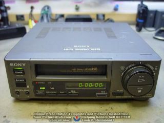 (open Box) Sony Ev - C100 8mm Hi8 Stereo Hifi Vcr Rare - 90 Days