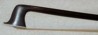 Old Vintage French Violin Bow Branded C.  H.  Buthod A Paris