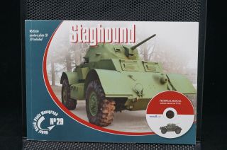Ww2 British Us Staghound Model Detail Photo Monograph No 29 Reference Book