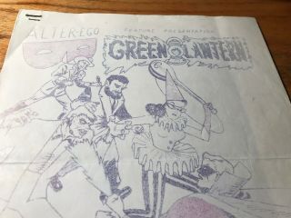 FANZINE BLOWOUT: 1960s Vintage ALTER EGO 3? Green Lantern RARE 2