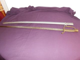 Vintage Sword & Scabbard 32 