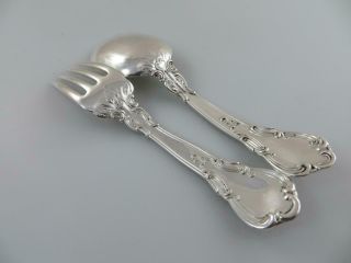 Baby Spoon & Fork Set CHANTILLY Gorham Sterling Silver Flatware No Monogram 4