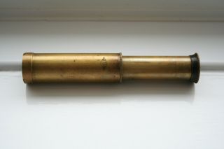 Wetzlar Germany Emo - Optik Vintage Brass Pocket Telescope