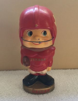 Vintage Football Dallas Texan Bobble Head Nodder / Japan