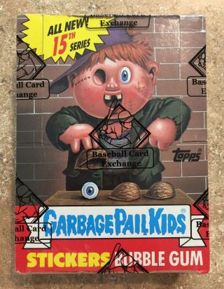 1988 Garbage Pail Kids 15th Series 48 Rare Packs - Bbce Box Twt