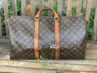 Authentic Vintage Louis Vuitton Bandouliere Keepall 50